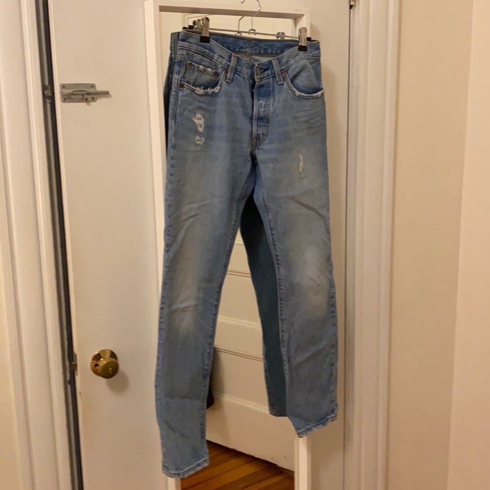 Vintage Levi 501s light wash size 26